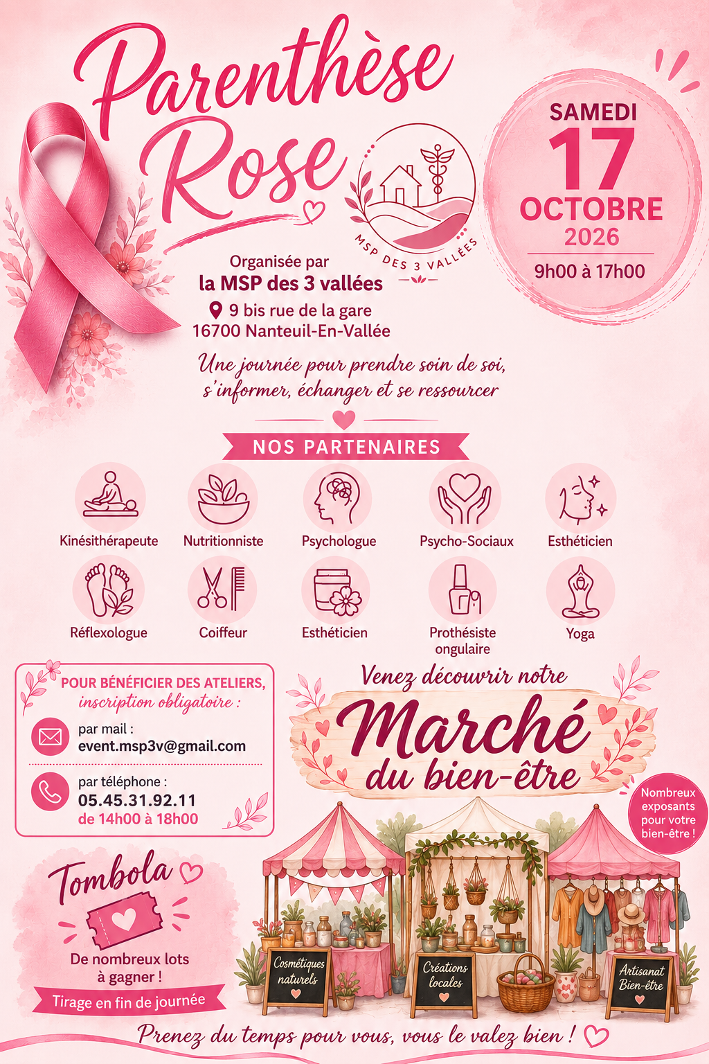 Octobre rose - 17 octobre 2026